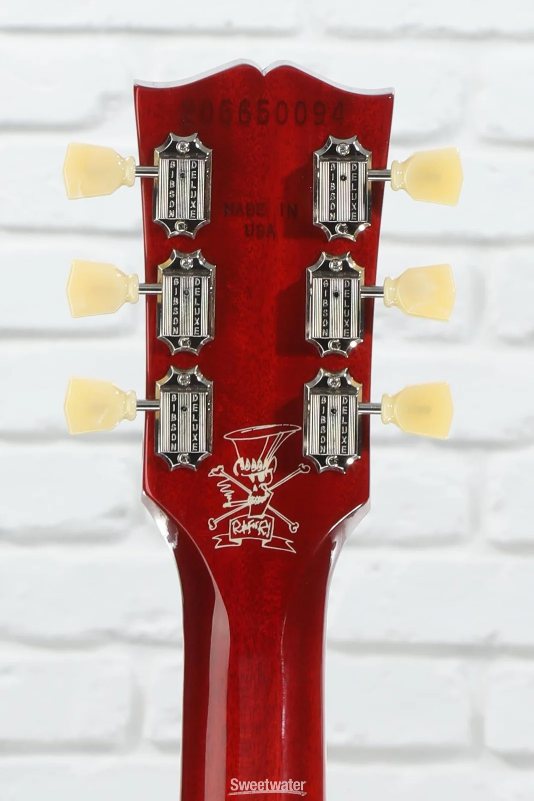 Slash Les Paul Closeup Neck